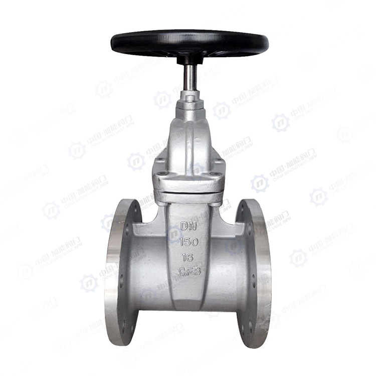 Stainless steel soft seal gate valve