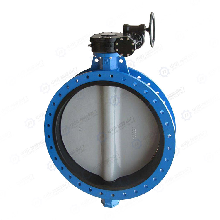 Soft-sealed flanged butterfly valve
