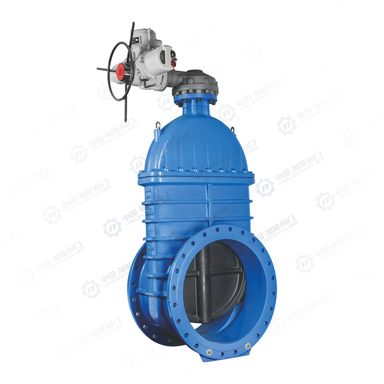 Electric soft seal gate valve