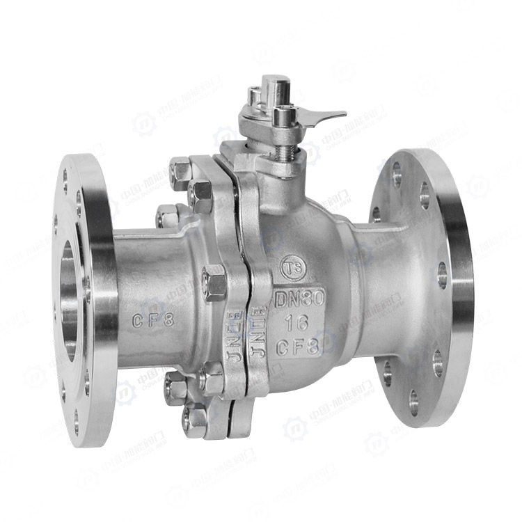 GB stainless steel flange ball valve
