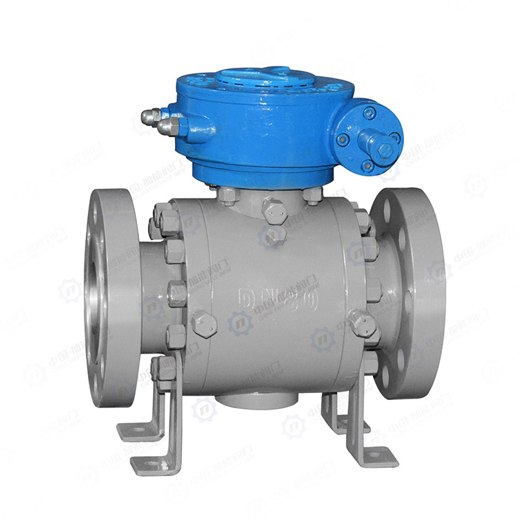 Forged steel flange ball valve