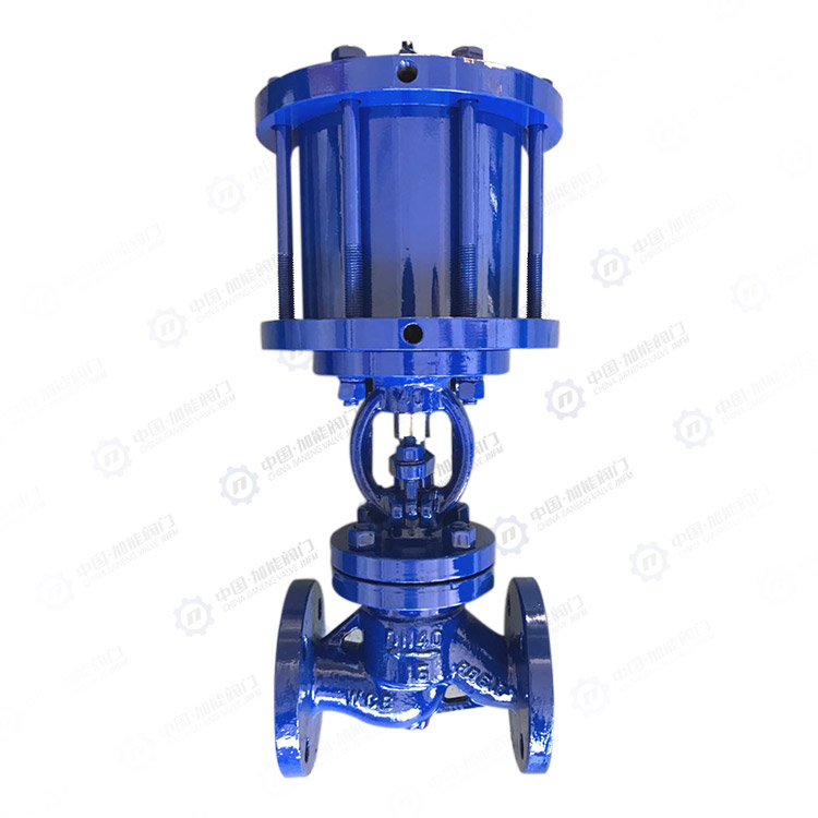 GB pneumatic globe valve