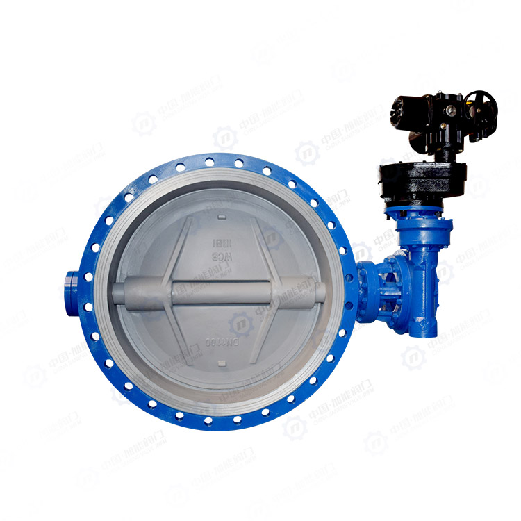 Electric flange butterfly valve