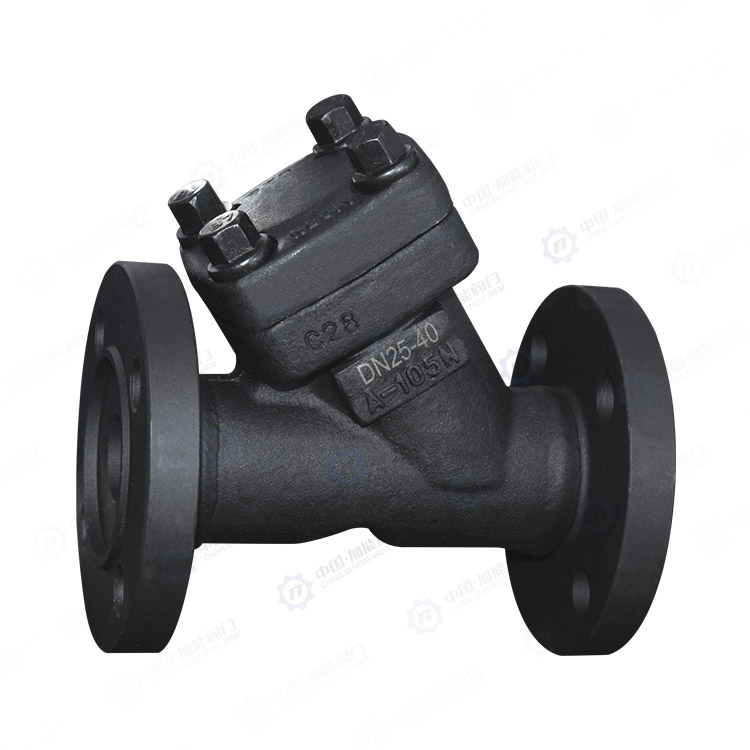 Forged steel Y-shaped filter