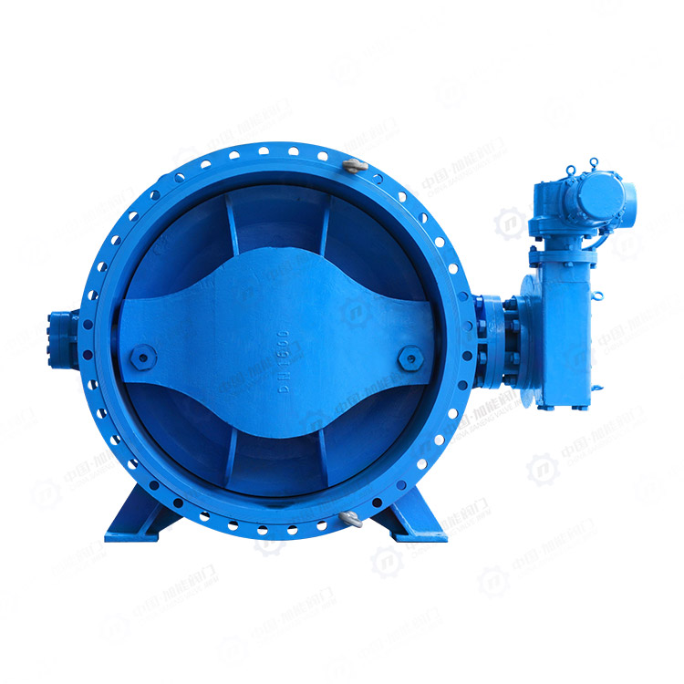 Large diameter butterfly valve