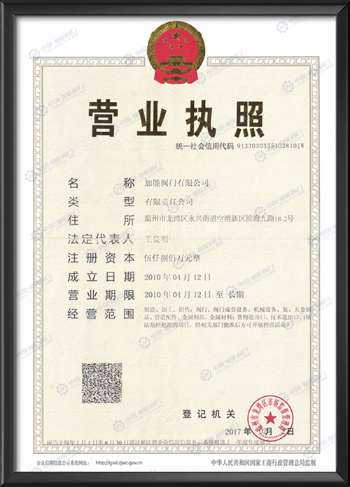 Business license